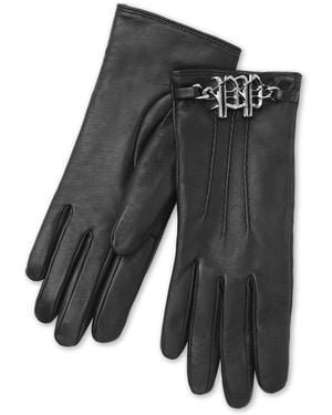 Philipp Plein Nappa Mid-Gloves Gothic - Schwarz