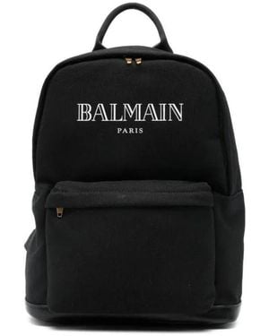 Balmain Backpacks - Black