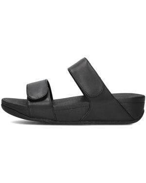Fitflop Verstelbare Shimmerlux Slippers Zwart