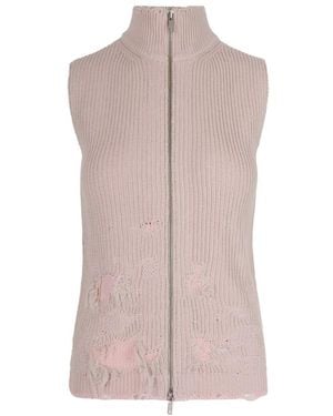 MM6 by Maison Margiela Vests - Brown