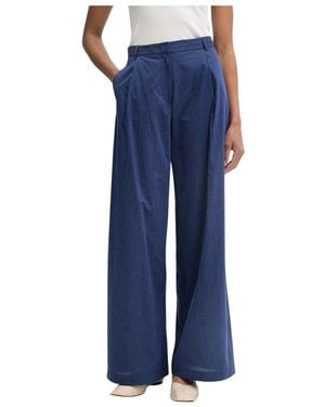 Sessun Wide Trousers - Azul