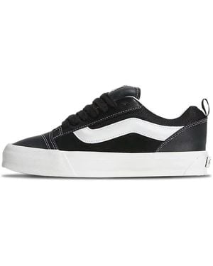 Vans Knu Skool Leather - Schwarz