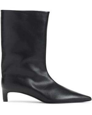 Jil Sander Heeled Boots - Black