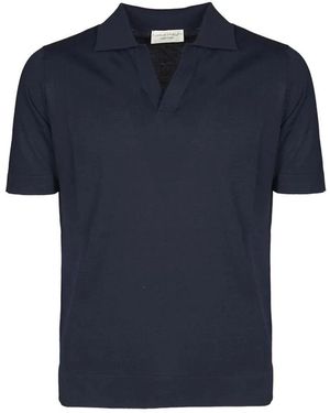 FILIPPO DE LAURENTIIS Polo Shirts - Blue