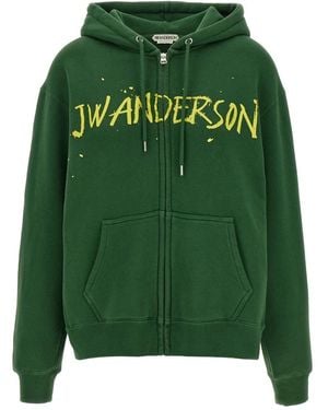 JW Anderson Zip-Throughs - Green