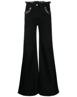 Alberta Ferretti 0555C Panta Stilvolle Modische Hose - Schwarz