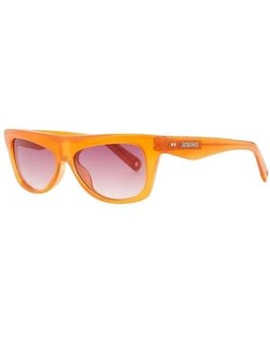 Jacquemus Goldene Bananen-Ohrringe - Orange