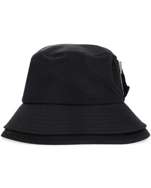Sacai Double Visor Hat - Schwarz