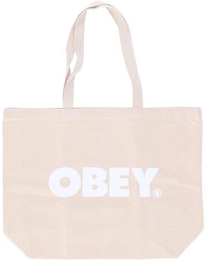 Obey Tote Bags - Pink