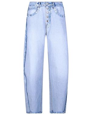 Alexander Wang Loose-Fit Jeans - Azul