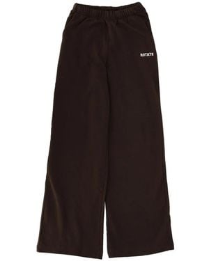 ROTATE BIRGER CHRISTENSEN Sweatpants - Negro
