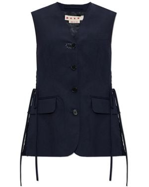 Marni Vests - Blue