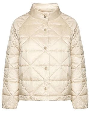 Elena Miro Winter Jackets - Natural