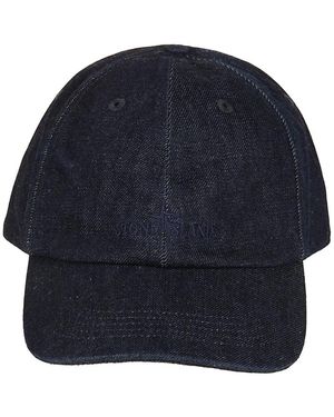 Stone Island Baseballpet - Blauw