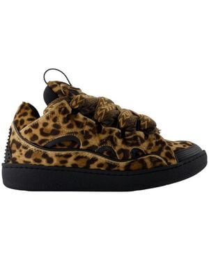 Lanvin Curb Sneakers - Braun