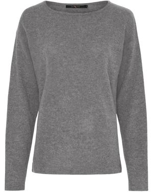 Btfcph Truien & Vesten ,Grijs ,Wol Fijngebreide Cashmere Pullover