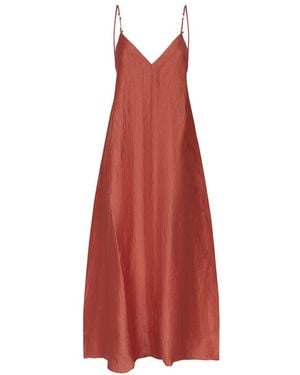Ottod'Ame Midi Dresses - Rojo