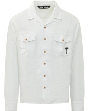 Palm Angels Casual Shirts - White