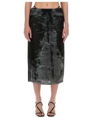 DIESEL Denim Skirts - Black