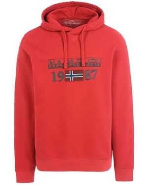 Napapijri Hoodies - Red