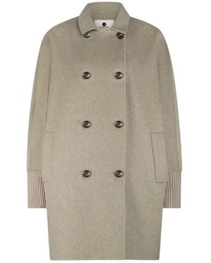 Alter Ego Double-Breasted Coats - Neutre