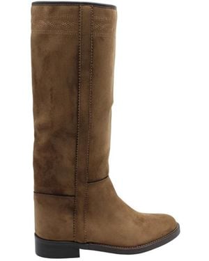 Corina High Boots - Marrone
