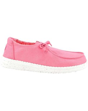 HEYDUDE Laced Shoes - Pink