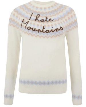 MC2 Saint Barth Round-Neck Knitwear - Blanco