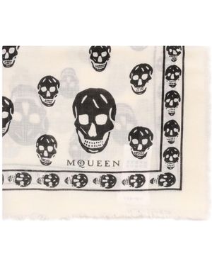 McQueen Winter Scarves - Natural