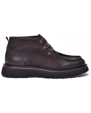 Corvari Lace-Up Boots - Blauw
