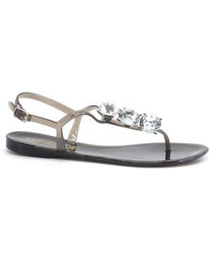 Colors Of California Flat Sandals - Metallic