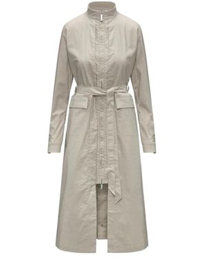 K-Way Horien Natural Blend Giacca Lunga - Grau