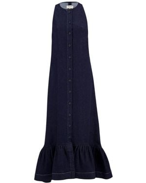 Zeus+Dione Midi Dresses - Blue