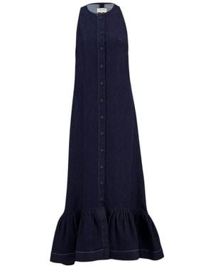 Zeus+Dione Midi Dresses - Blue