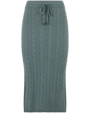 Peserico Midi Skirts - Green