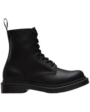 Dr. Martens Schoenen ,Zwart ,Leer 1460 Pascal Mono Boot