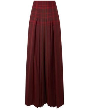 Alberta Ferretti Maxi Skirts - Purple