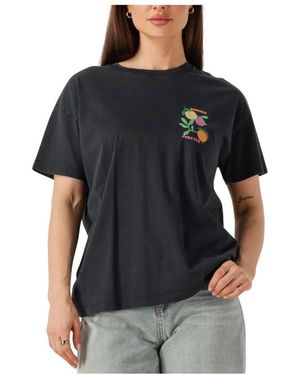 Catwalk Junkie Grafik T-Shirt Für Stilvolle Tage - Schwarz