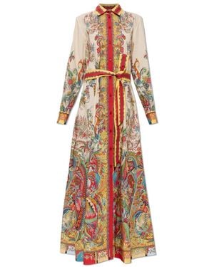Etro Kleedjes ,Veelkleurig ,Kleedjes - Bruin