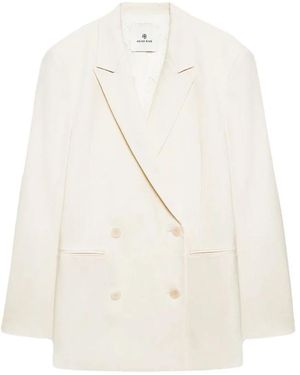 Anine Bing Blazers - White