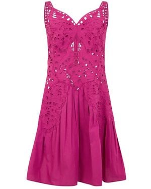 Alberta Ferretti Short Dresses - Morado