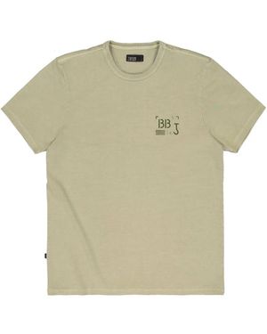 Butcher of Blue Armee Schablonen Tee Kurzarm T-Shirt - Grün