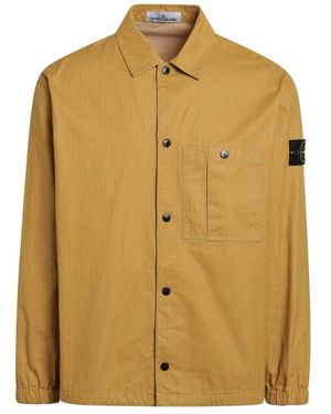 Stone Island Casual Shirts - Yellow