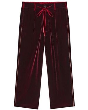 Pierre Louis Mascia Straight Trousers - Viola