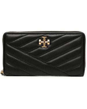Tory Burch Portafoglio continentale con cerniera nero
