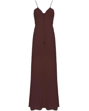 Soallure Maxi Dresses - Purple