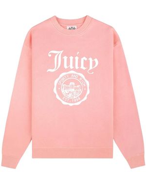Juicy Couture Juicy Emblem Sweatshirt - Roze