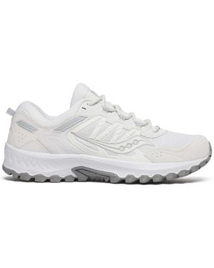 Saucony Weiße Grid Peak Laufschuhe