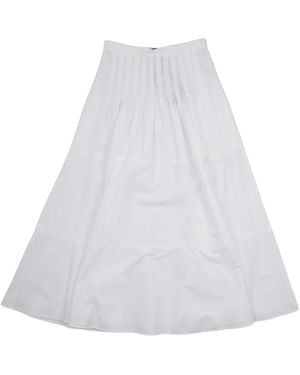 Max Mara Midi Skirts - Blanco