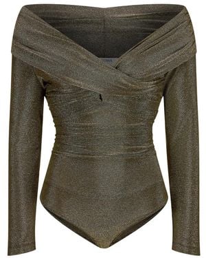 Nicowa Lamé-Jersey Elegant Body Awilono - Groen